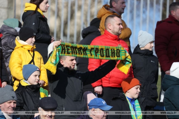 "Неман" обыграл футболистов "Минска" в домашнем четвертьфинале Кубка Беларуси